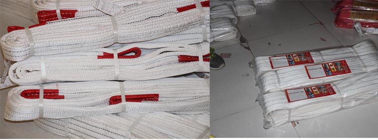 White Flat Lifting Sling
