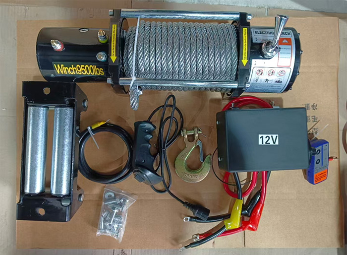 9500lb off road winches